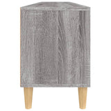 Tv-meubel 150x30x44,5 cm bewerkt hout grijs sonoma eikenkleurig
