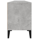 Tv-meubel 150x30x44,5 cm bewerkt hout betongrijs