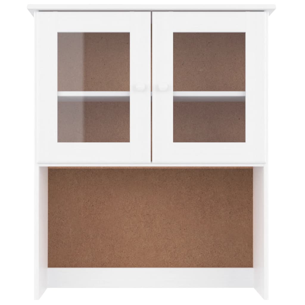 Opzetkast ALTA 77x30x92 cm massief grenenhout wit - AllerleiShop