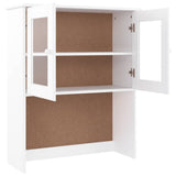 Opzetkast ALTA 77x30x92 cm massief grenenhout wit - AllerleiShop