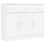 Dressoir 91x28x75 cm bewerkt hout wit - AllerleiShop