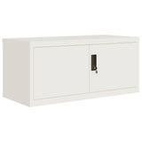 Archiefkast 90x40x40 cm staal wit - AllerleiShop