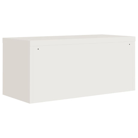 Archiefkast 90x40x40 cm staal wit - AllerleiShop