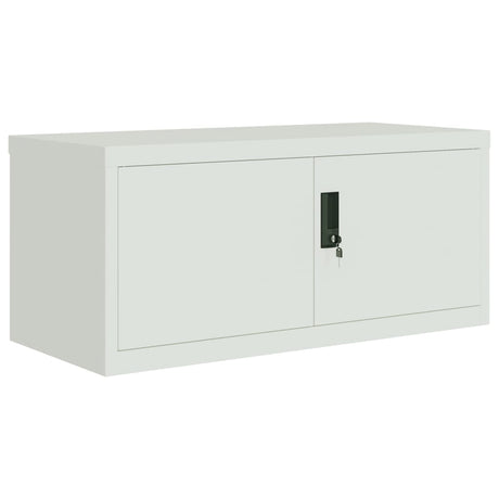 Archiefkast 90x40x40 cm staal lichtgrijs - AllerleiShop