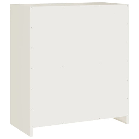 Archiefkast 79x40x90 cm staal wit - AllerleiShop