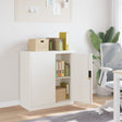 Archiefkast 79x40x90 cm staal wit - AllerleiShop