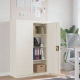 Archiefkast 90x40x140 cm staal wit - AllerleiShop