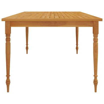 Tafel Batavia 200x100x75 cm massief teakhout - AllerleiShop