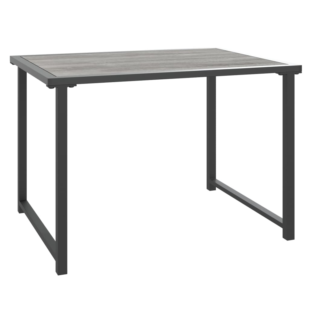 Tuintafel 55x40x37 cm staal antracietkleurig - AllerleiShop