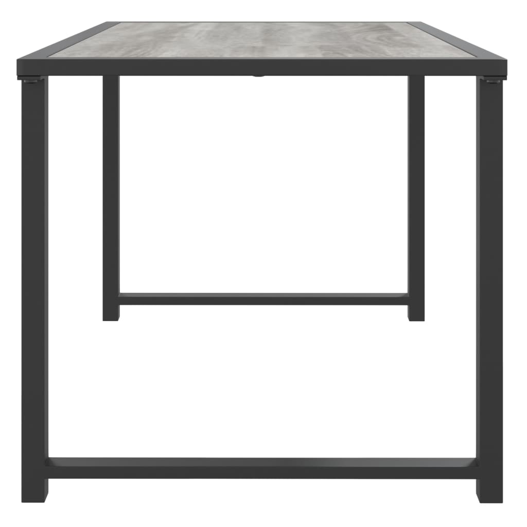 Tuintafel 55x40x37 cm staal antracietkleurig - AllerleiShop