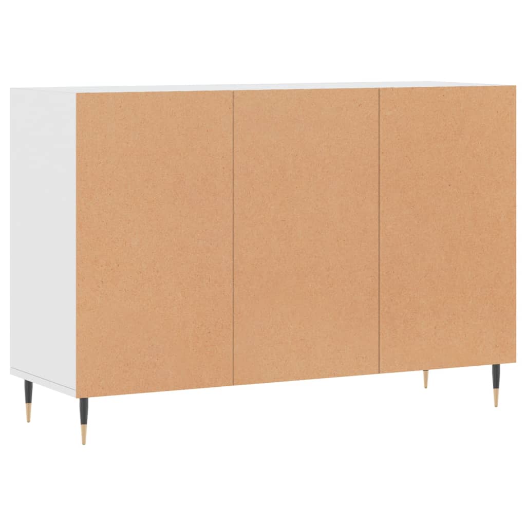 Dressoir 103,5x35x70 cm bewerkt hout wit - AllerleiShop