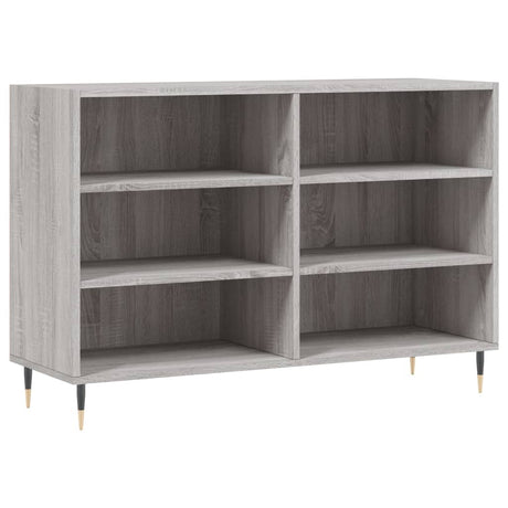 Dressoir 103,5x35x70 cm bewerkt hout grijs sonoma eikenkleurig - AllerleiShop