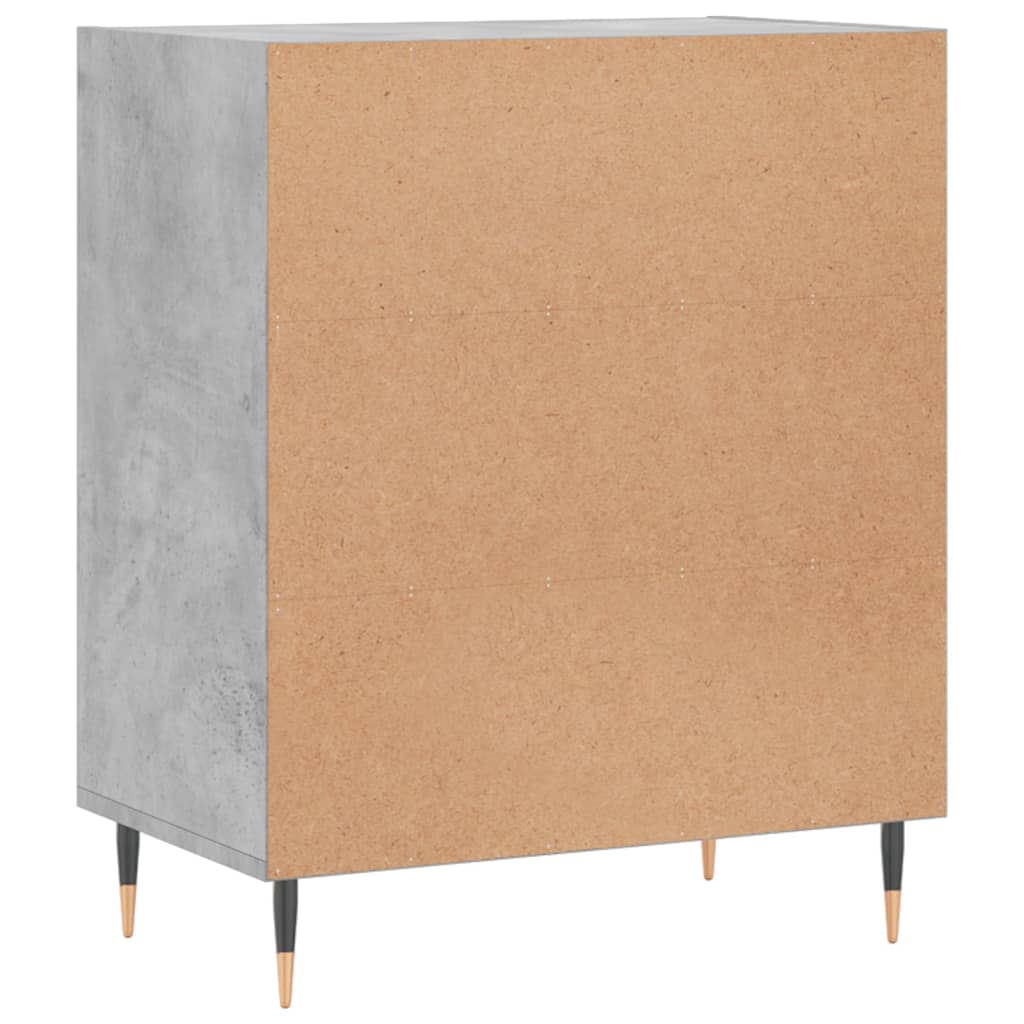 Dressoir 57x35x70 cm bewerkt hout betongrijs - AllerleiShop