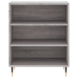 Dressoir 57x35x70 cm bewerkt hout grijs sonoma eikenkleurig - AllerleiShop