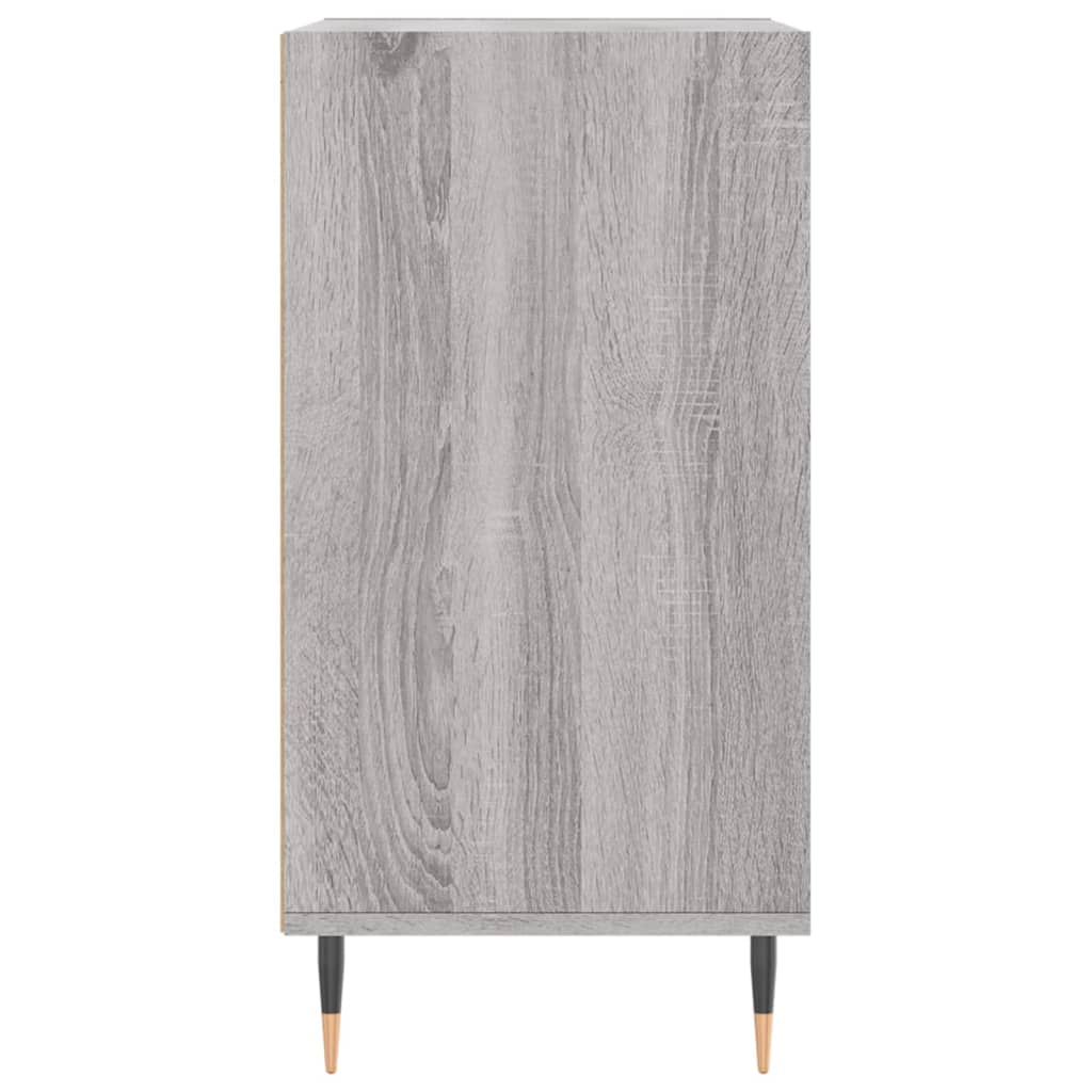 Dressoir 57x35x70 cm bewerkt hout grijs sonoma eikenkleurig - AllerleiShop