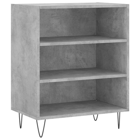 Dressoir 57x35x70 cm bewerkt hout betongrijs - AllerleiShop