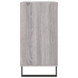 Dressoir 57x35x70 cm bewerkt hout grijs sonoma eikenkleurig - AllerleiShop