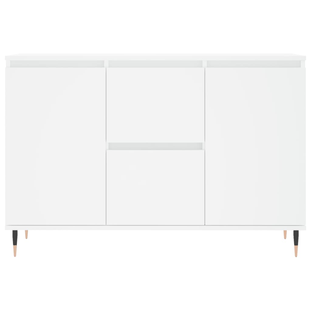 Dressoir 104x35x70 cm bewerkt hout wit - AllerleiShop