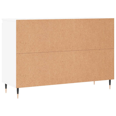 Dressoir 104x35x70 cm bewerkt hout wit - AllerleiShop