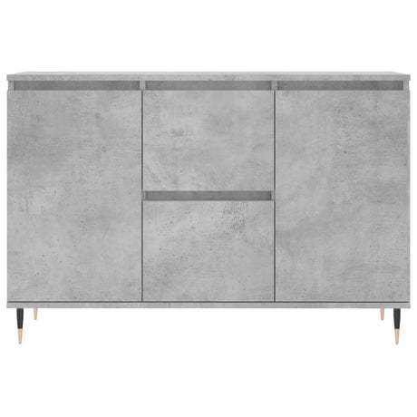 Dressoir 104x35x70 cm bewerkt hout betongrijs - AllerleiShop