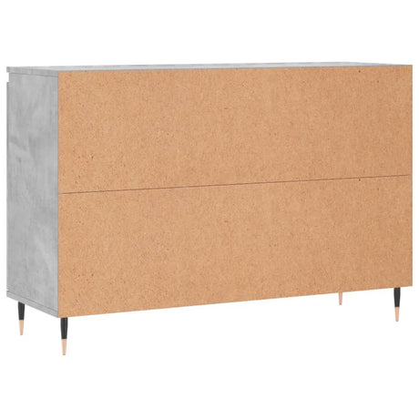 Dressoir 104x35x70 cm bewerkt hout betongrijs - AllerleiShop