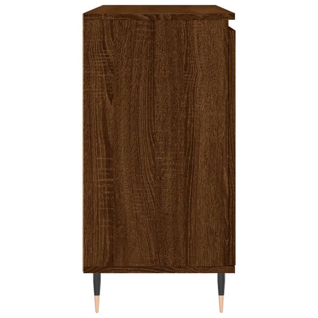 Dressoir 104x35x70 cm bewerkt hout bruin eikenkleur - AllerleiShop