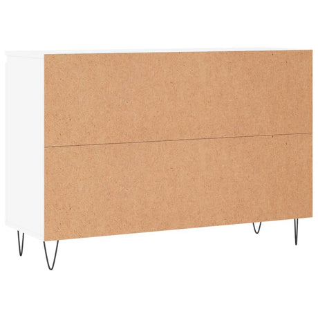 Dressoir 104x35x70 cm bewerkt hout wit - AllerleiShop