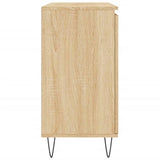 Dressoir 104x35x70 cm bewerkt hout sonoma eikenkleurig - AllerleiShop