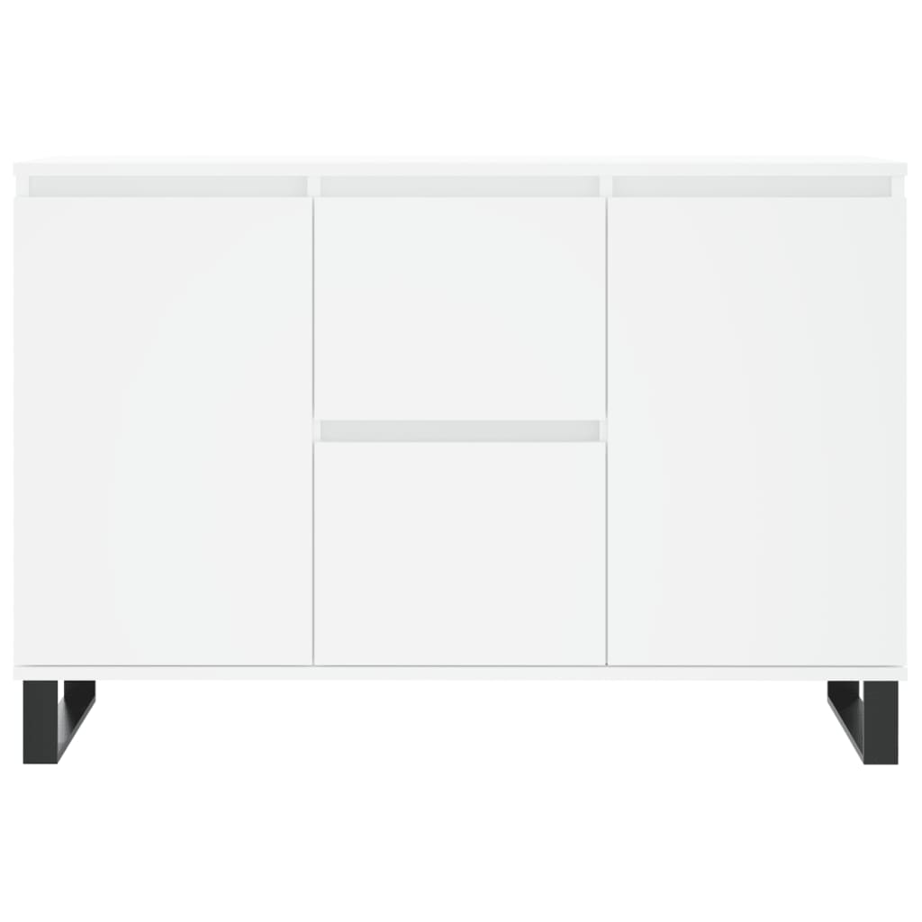 Dressoir 104x35x70 cm bewerkt hout wit - AllerleiShop