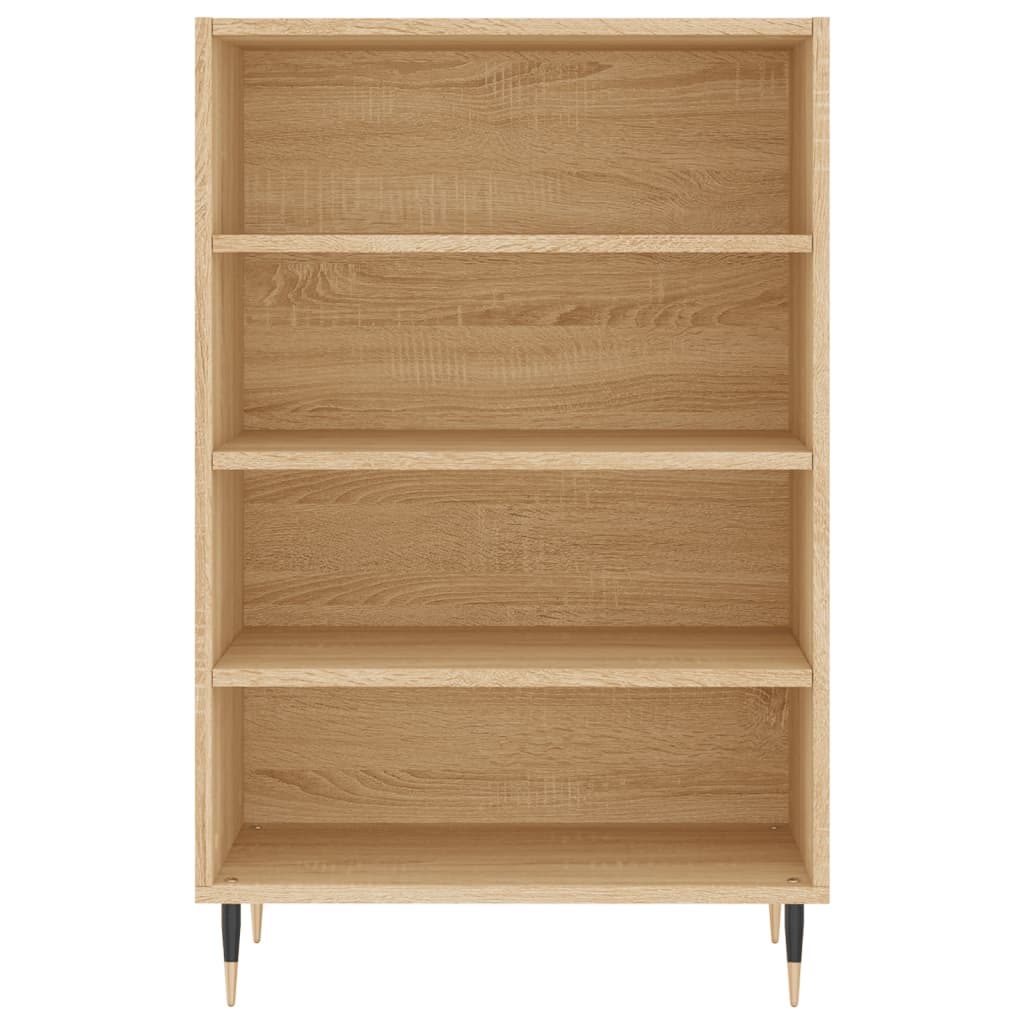 Hoge kast 57x35x90 cm bewerkt hout sonoma eikenkleurig - AllerleiShop