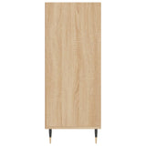 Hoge kast 57x35x90 cm bewerkt hout sonoma eikenkleurig - AllerleiShop