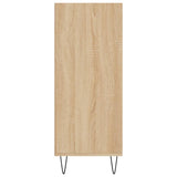 Hoge kast 57x35x90 cm bewerkt hout sonoma eikenkleurig - AllerleiShop