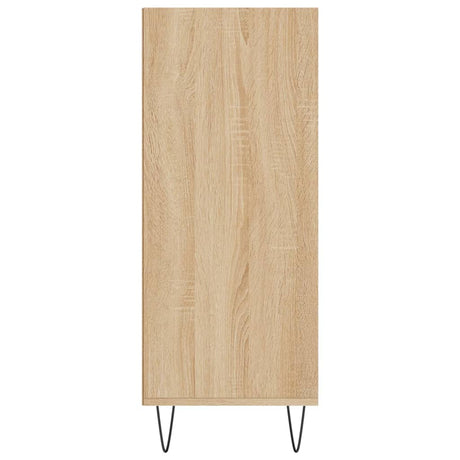 Hoge kast 57x35x90 cm bewerkt hout sonoma eikenkleurig - AllerleiShop