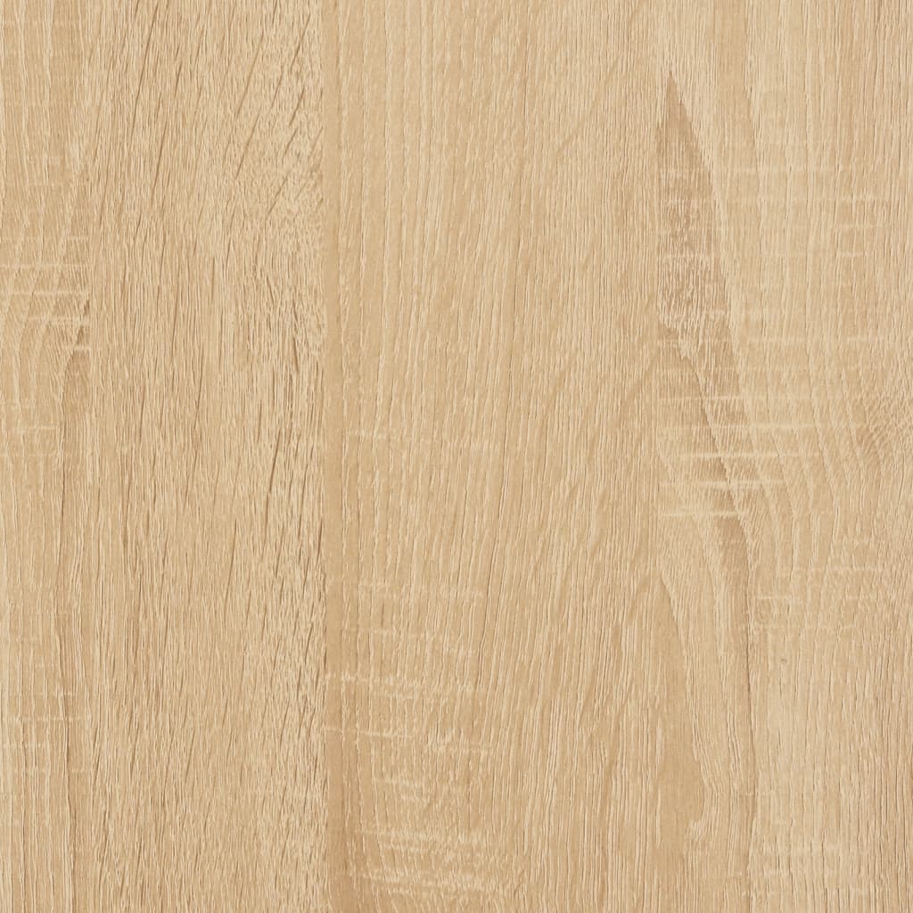 Hoge kast 57x35x90 cm bewerkt hout sonoma eikenkleurig - AllerleiShop