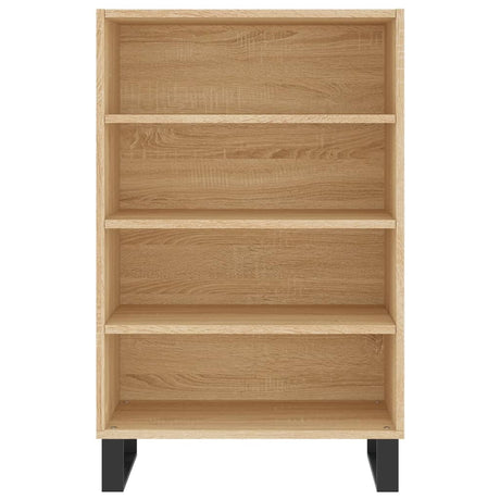 Hoge kast 57x35x90 cm bewerkt hout sonoma eikenkleurig - AllerleiShop