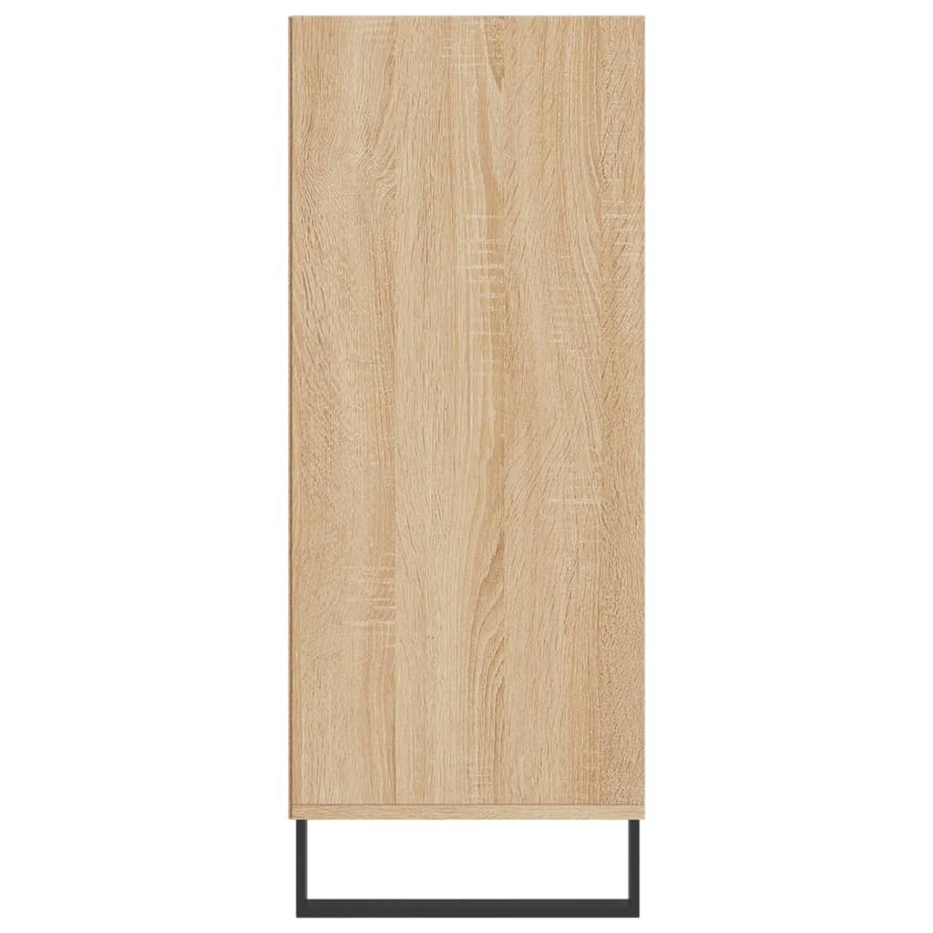 Hoge kast 57x35x90 cm bewerkt hout sonoma eikenkleurig - AllerleiShop