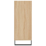 Hoge kast 57x35x90 cm bewerkt hout sonoma eikenkleurig - AllerleiShop