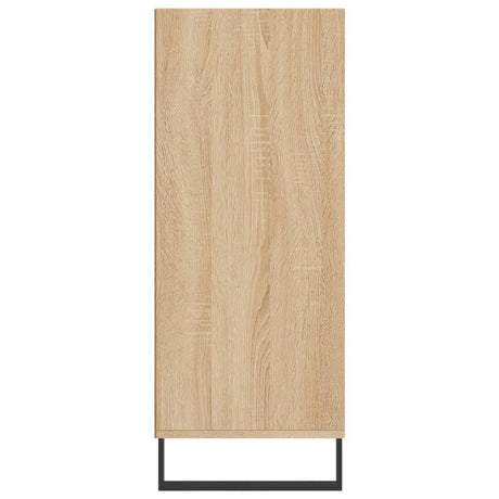 Hoge kast 57x35x90 cm bewerkt hout sonoma eikenkleurig - AllerleiShop