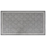 Buitenkleed omkeerbaar 80x150 cm grijs en wit - AllerleiShop
