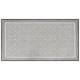 Buitenkleed omkeerbaar 80x150 cm grijs en wit - AllerleiShop