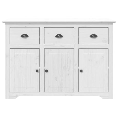 Dressoir BODO 115,5x44x80 cm massief grenenhout wit - AllerleiShop