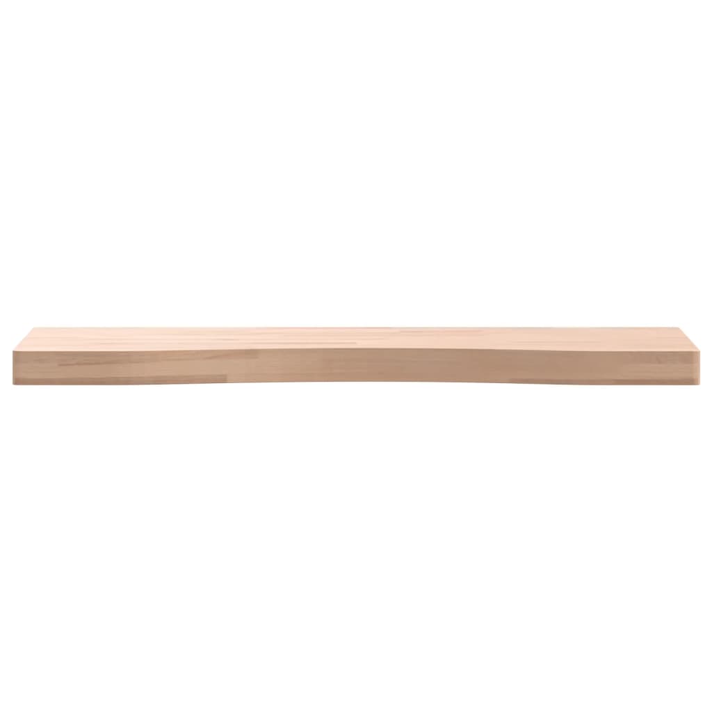 Bureaublad 80x(36-40)x4 cm massief beukenhout - AllerleiShop
