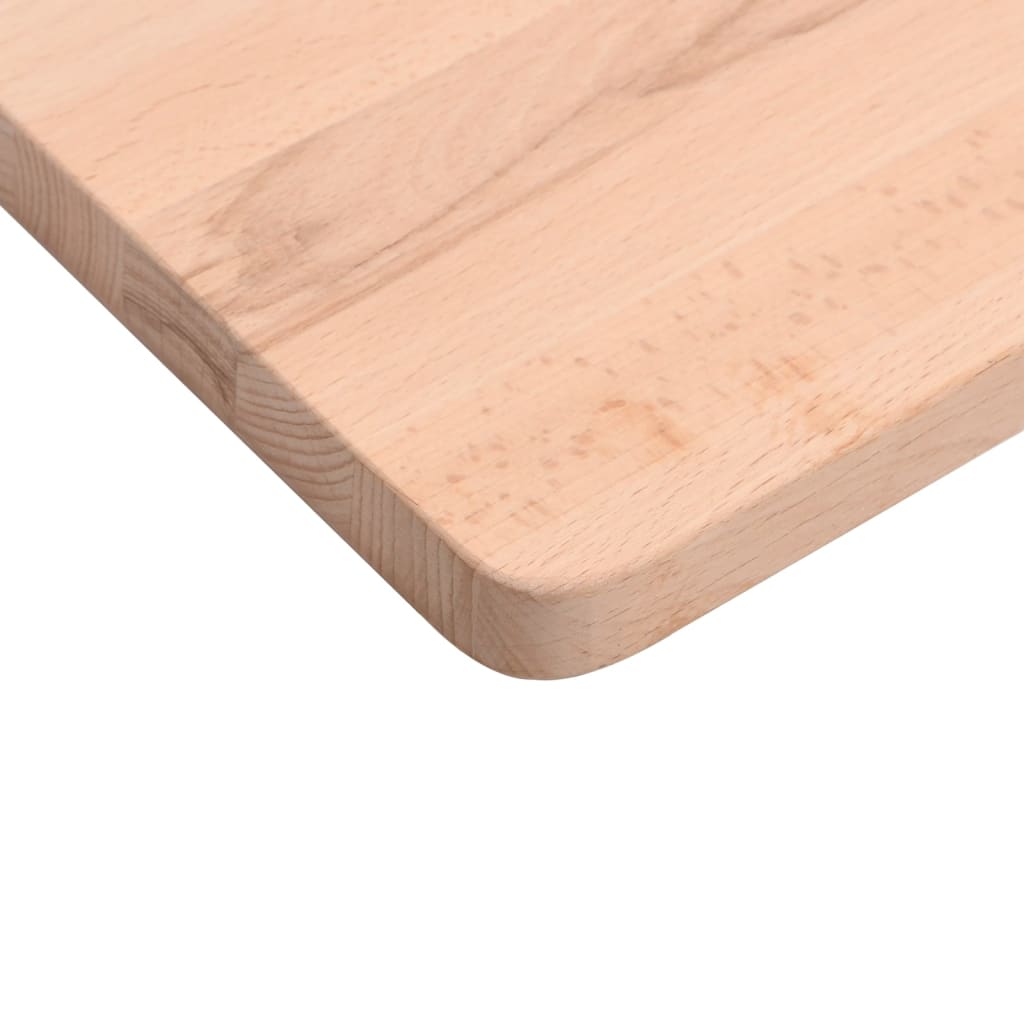 Bureaublad 80x(36-40)x4 cm massief beukenhout - AllerleiShop