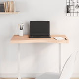 Bureaublad 80x(36-40)x4 cm massief beukenhout - AllerleiShop