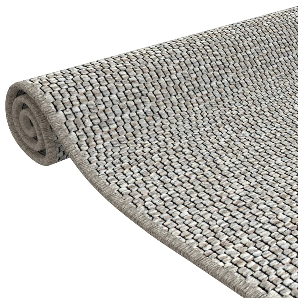 Tapijtloper 50x100 cm sisal-look taupe - AllerleiShop