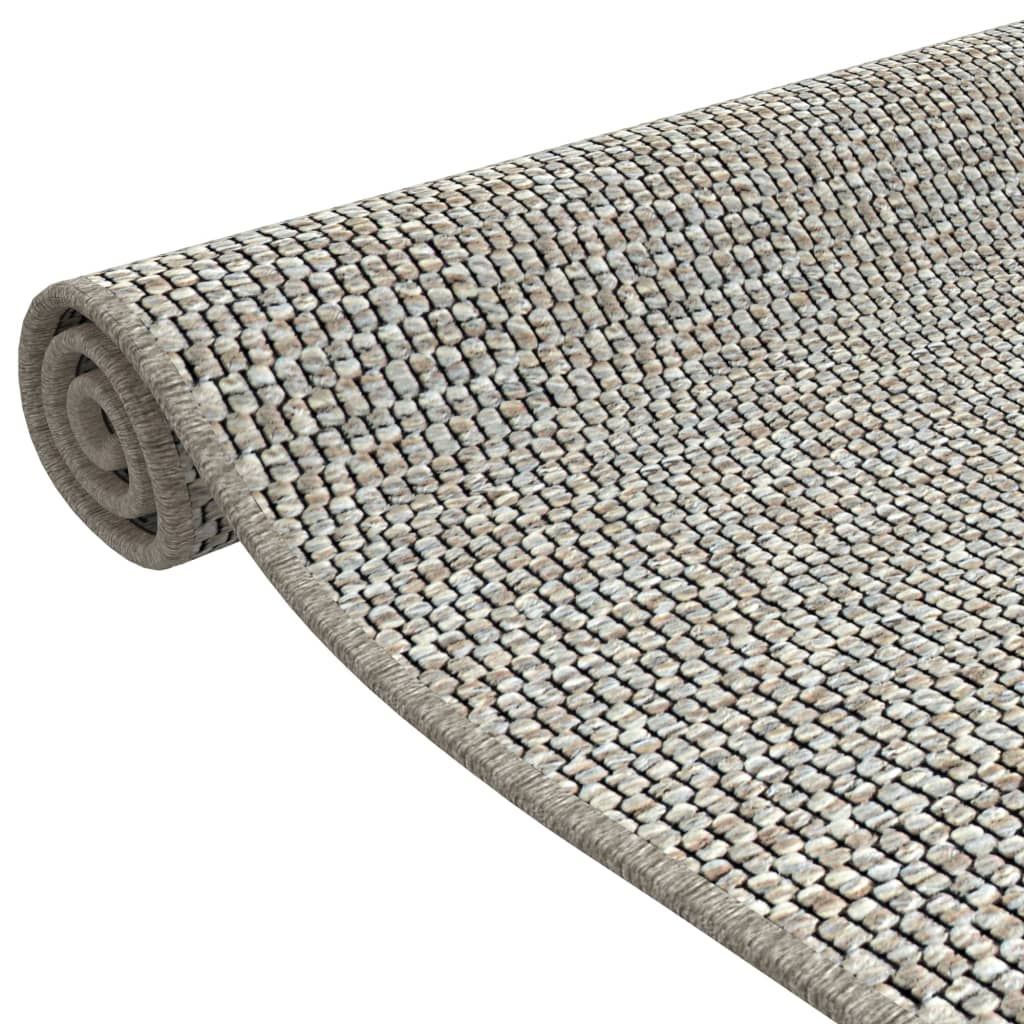 Tapijtloper 80x150 cm sisal-look taupe - AllerleiShop