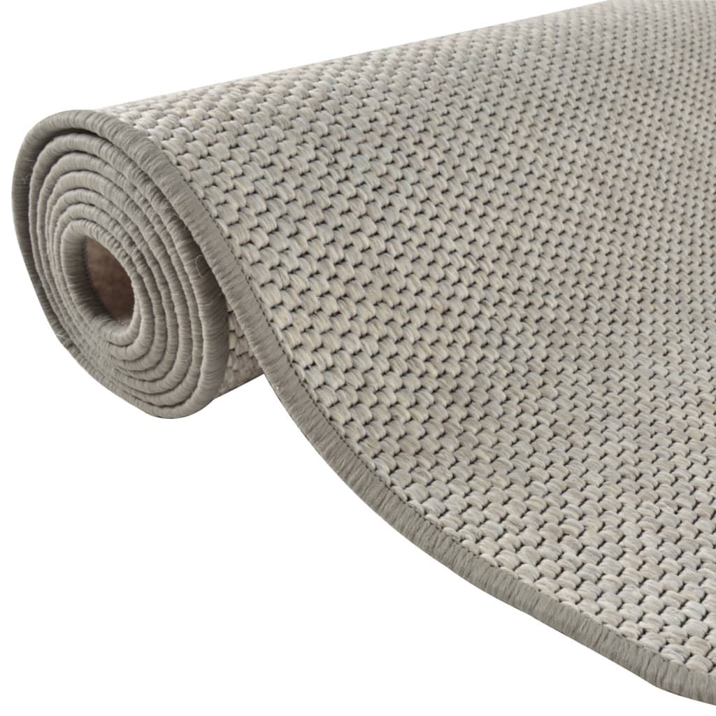 Tapijtloper 80x400 cm sisal-look taupe - AllerleiShop