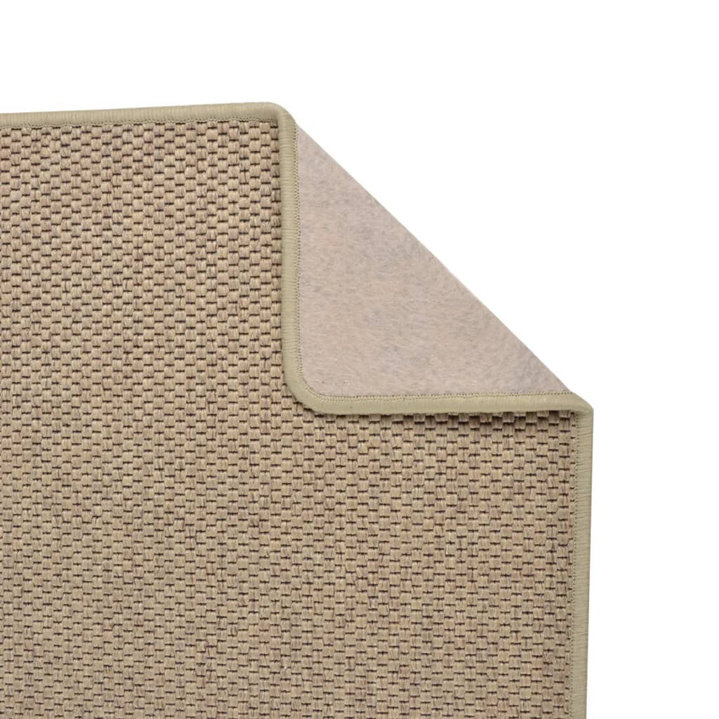 Tapijtloper 50x100 cm sisal-look zandkleurig - AllerleiShop