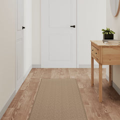 Tapijtloper 50x150 cm sisal-look zandkleurig