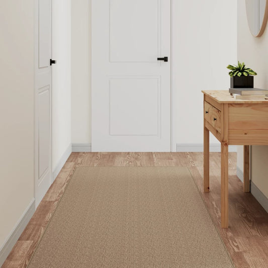 Tapijtloper 80x150 cm sisal-look zandkleurig - AllerleiShop